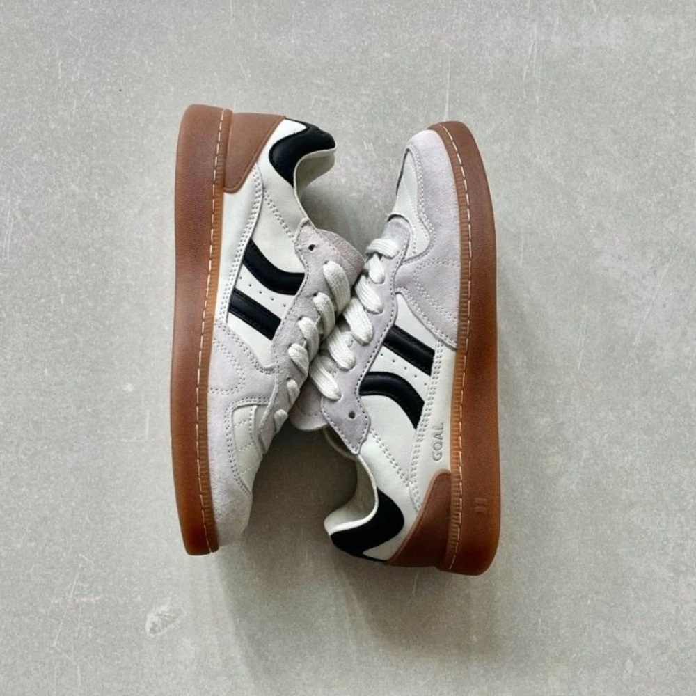 Coolway Goal sneakers in Black & White, size US 6/EU 37